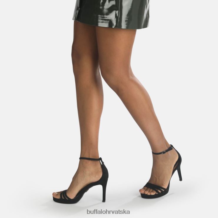 crno Buffalo melissa 2 veganska sandala s petom |sandale TDD6T216
